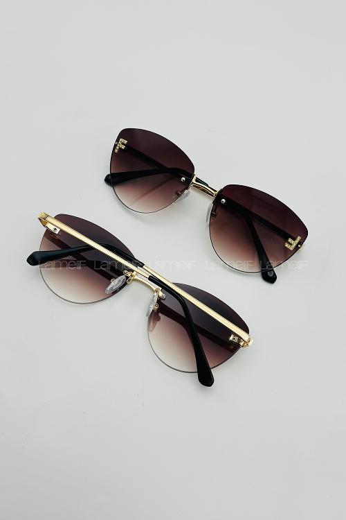 Lamelif Fendi Luxery Kahverengi Güneş Gözlüğü