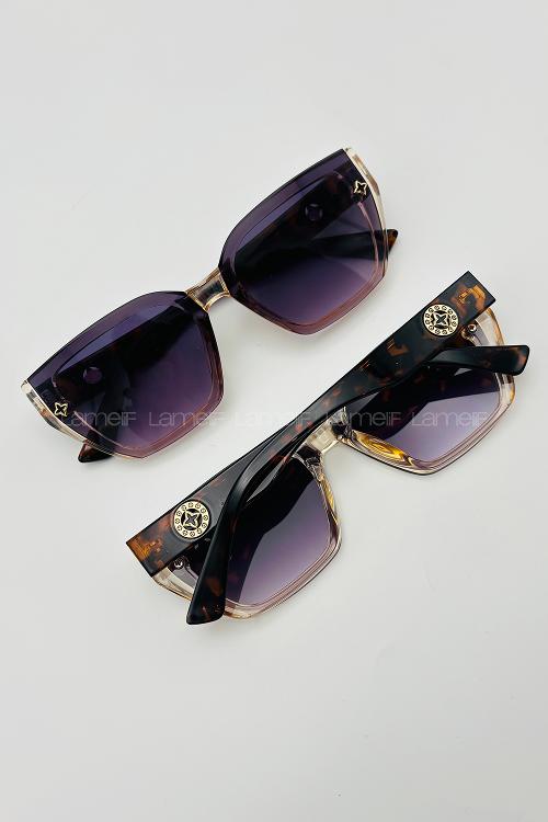 Lamelif LV İmzalı Luxery Blok Renk Güneş Gözlüğü