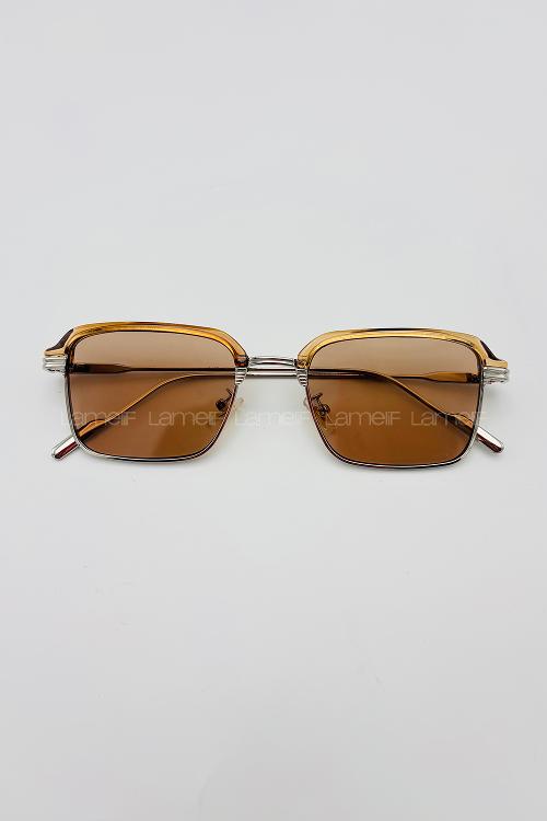 Lamelif Noa Luxery Kahverengi Güneş Gözlüğü