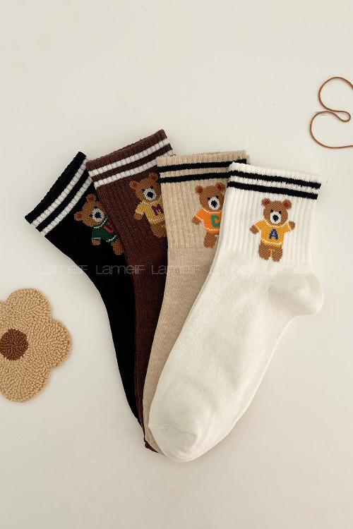 Lamelif 4lü Kolej Çorap