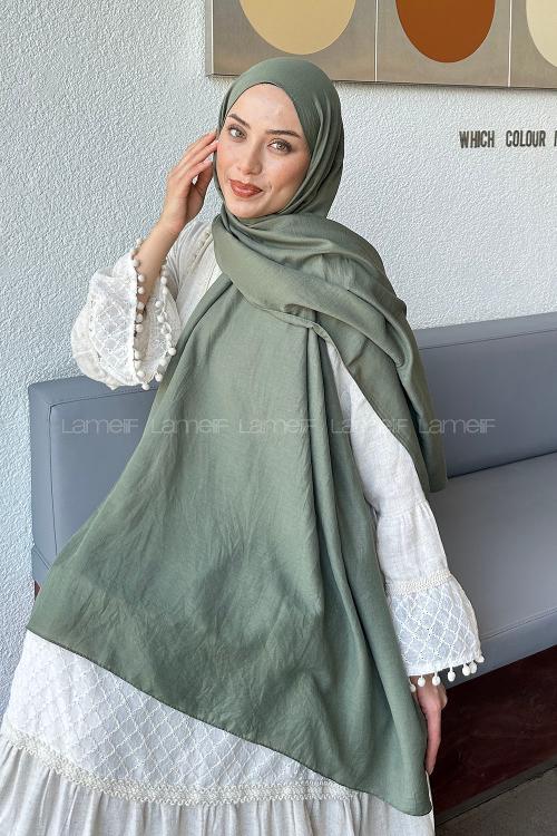 Lamelif Comfort Pamuk Şal Adaçayı