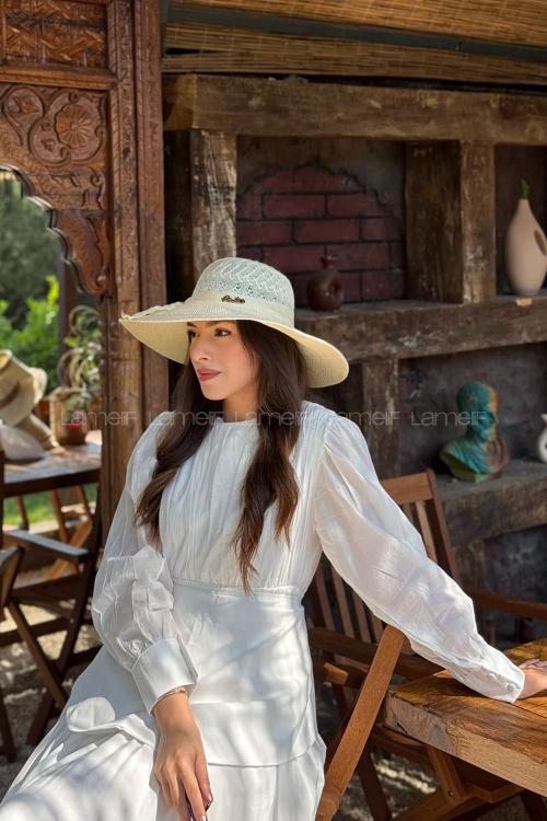 Lamelif Yazlık Hasır Şapka