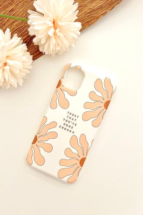 Lamelif  ıPhone 11 Çiçekli Telefon Kılıfı