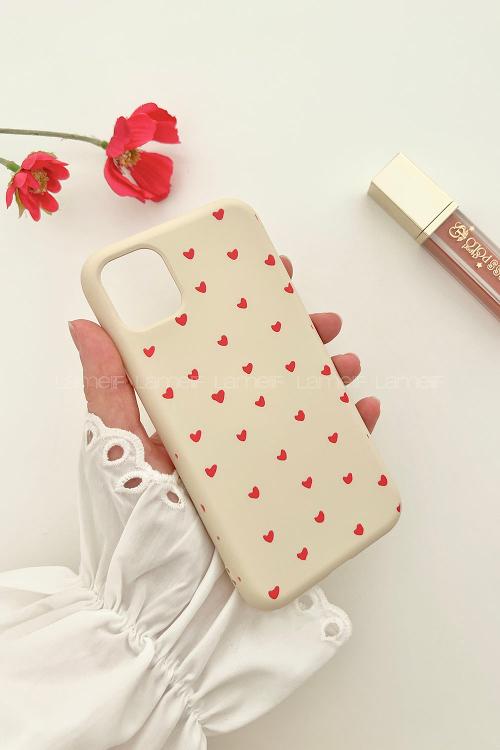 Lamelif  ıPhone 11 Kalp Telefon Kılıfı