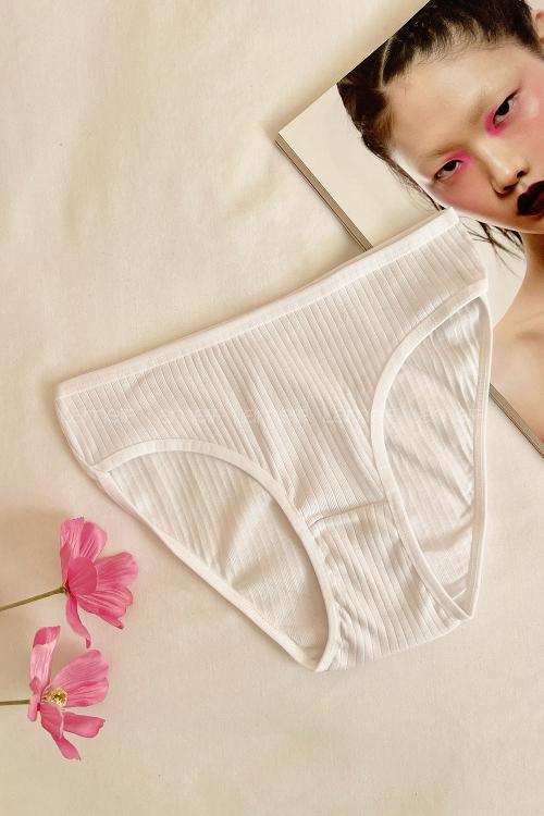 Lamelif Kotton Bayan Klasik Fitilli Külot