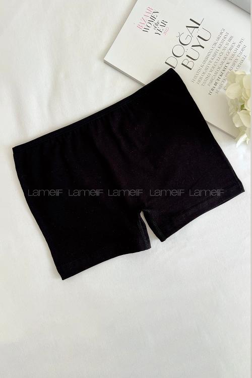Lamelif Kotton Bayan Klasik Şort