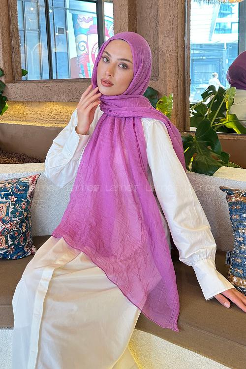 Plato Cotton Fabric Straight Shawl