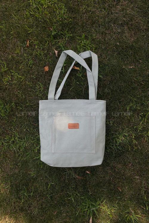 Plum Green Without Accessories Rope Hand Bag Bag