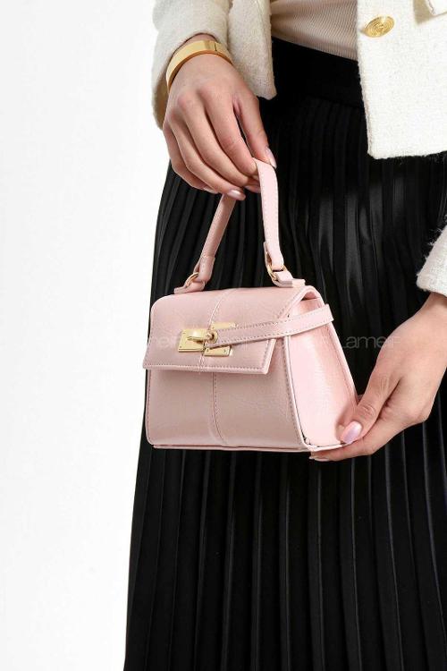 Lamelif Anastasia Model Kadın El Ve Omuz Çantası Pembe