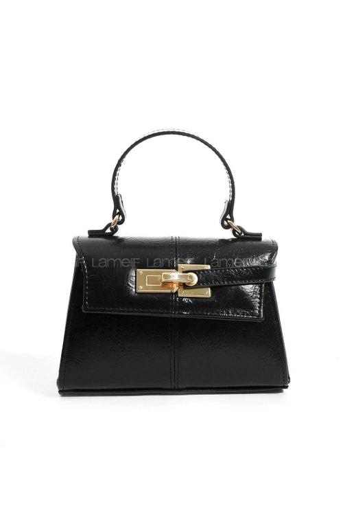 Lamelif Anastasia Model Kadın El Ve Omuz Çantası Siyah