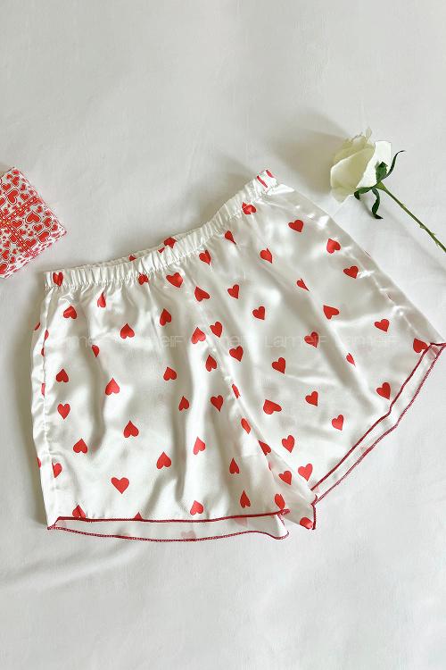 Lamelif Saten Takım Desteksiz