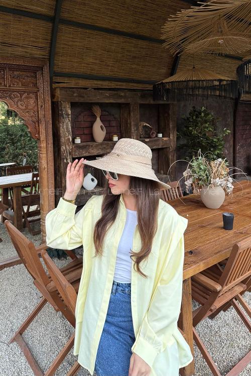 Lamelif Yazlık Hasır Şapka