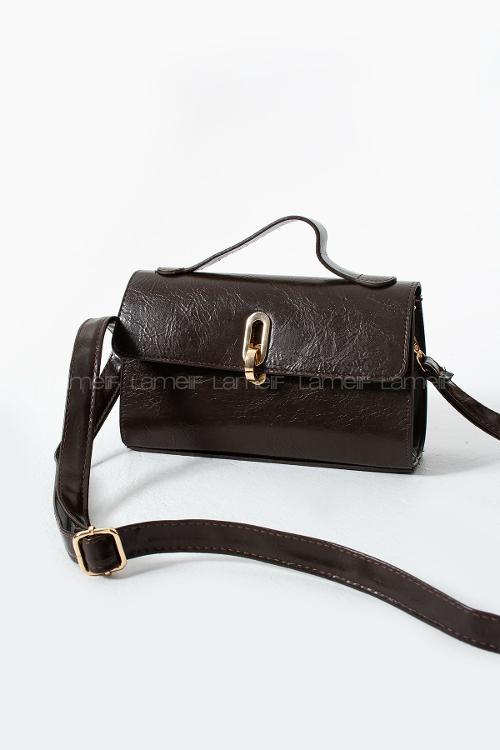Bitter Brown Without Accessories Skin Hand Bag Arm Bag Bag