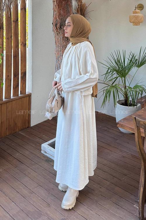 Lamelif Cupra Su Geçirmez Takım Krem