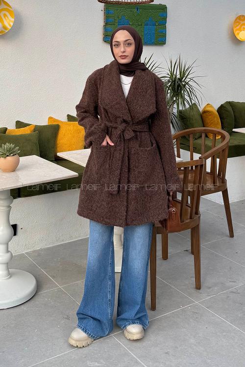 Lamelif Kuşaklı Kaban Acı Kahve