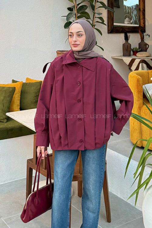 Lamelif Omuz Apoletli Mont Bordo