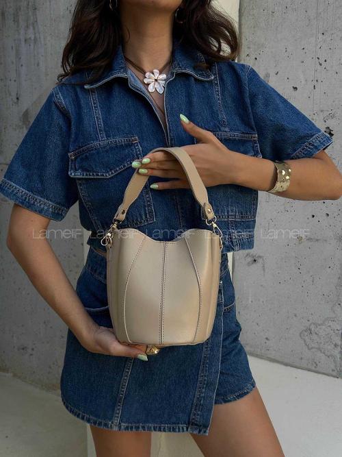 Lamelif Lumia Model Kadın El Ve Omuz Çantası