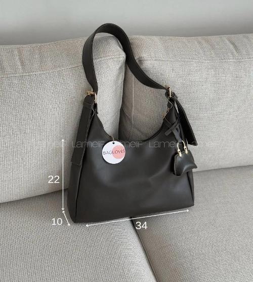 Lamelif Rosy Mini Cüzdanlı Kadın Omuz ve El Çantası