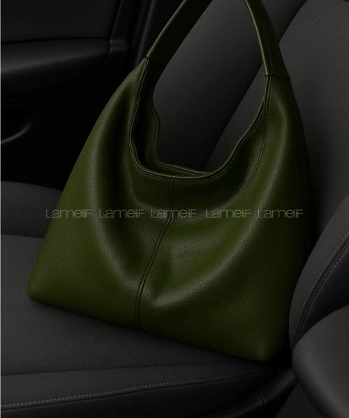 Lamelif Salaş Deri Detay Milano Kadın Kol Çanta