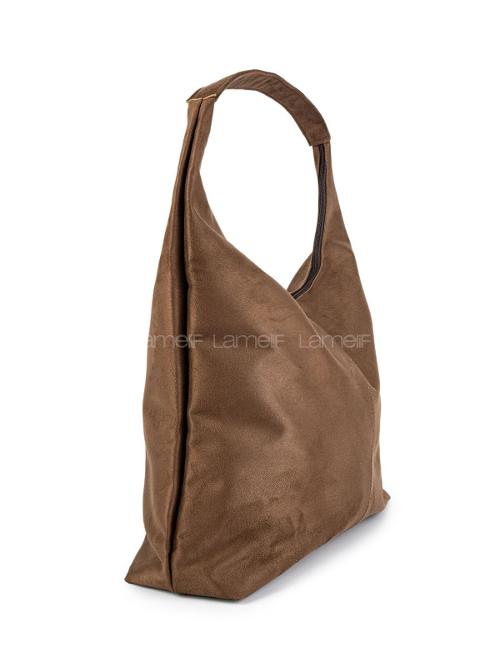 Bitter Brown With Suspenders Kumas Hand Bag Bag