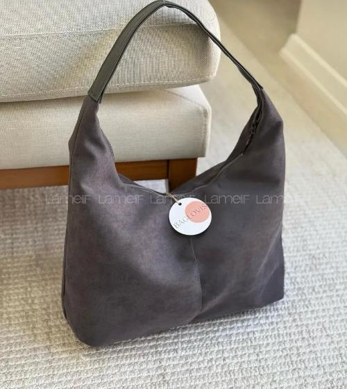 Lamelif Salaş Süet Detay Milano Kadın Kol Çanta