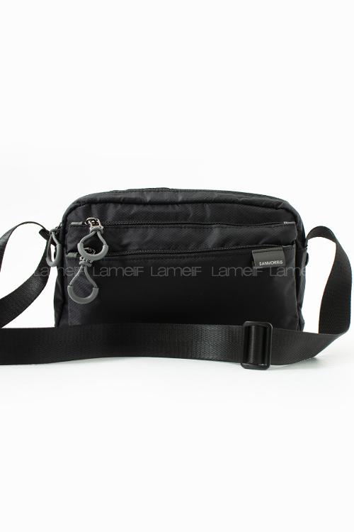 Lamelif San Morris Kadın 3 Gözlü Paraşüt Kumaş Ayarlanabilir Çapraz Askılı Çanta