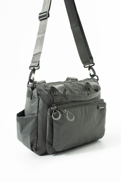 Lamelif San Morris Kadın 4 Bölmeli Krinkıl Kumaş Ayarlanabilir Çapraz Askılı El Ve Omuz Çantası