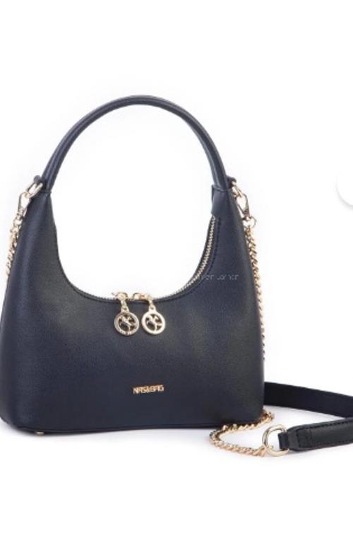 Lamelif Mini Zincirli Baget Omuz ve Çapraz Çanta