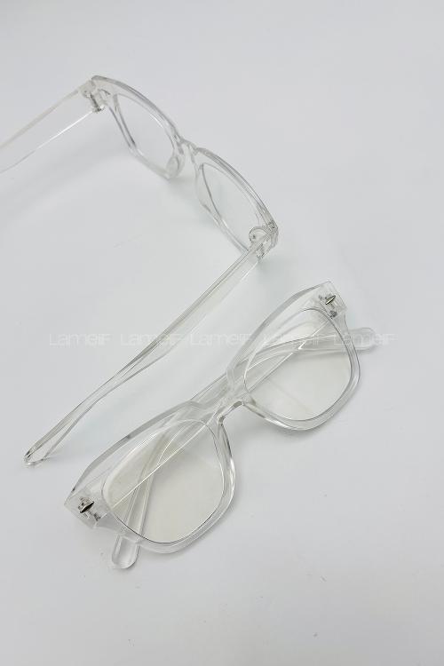 Lamelif İnes Şeffaf Çerçeve Şeffaf İmaj Gözlük
