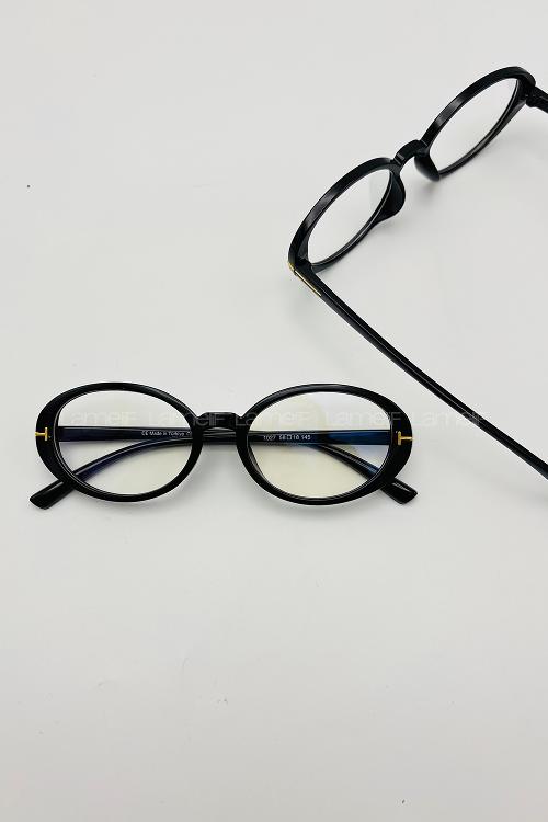 Lamelif Pinto Siyah Çerçeve Şeffaf İmaj Gözlük