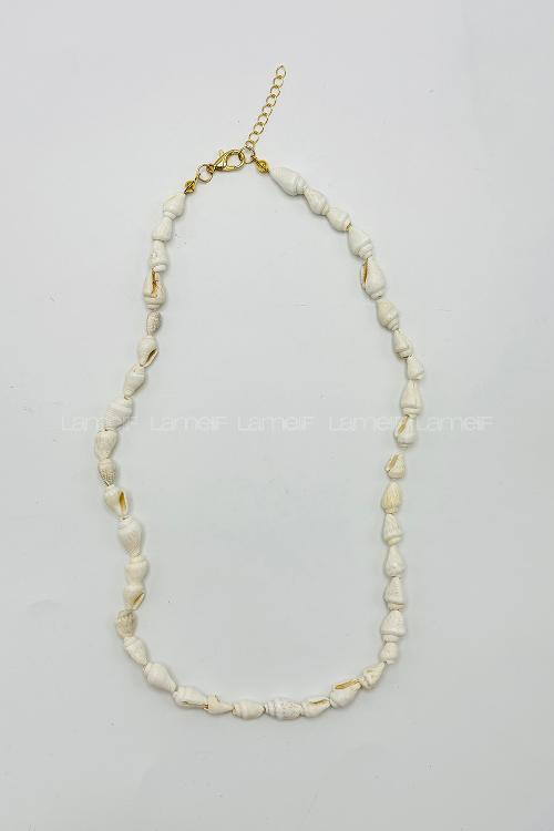 White Gold Straight Necklace