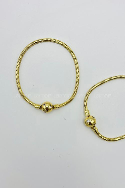 Lamelif Gold Pandora Bileklik