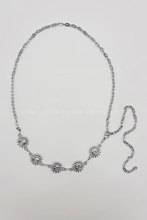 Lamelif Gümüş Sunshine Zincir Kemer