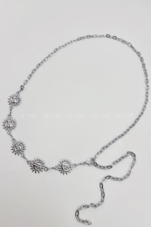 Lamelif Gümüş Sunshine Zincir Kemer