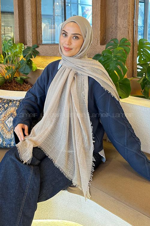 Lamelif Bürümcük Şal Küf Yeşili