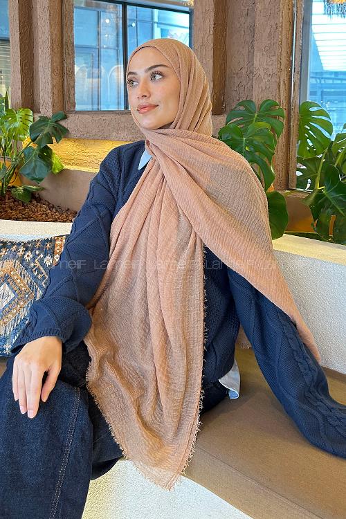 Modalamelif Camel  Bürümcük Şal