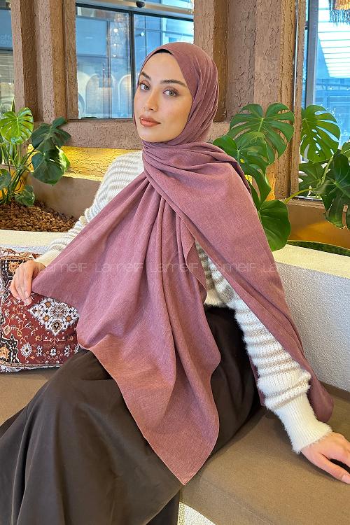 Plato Linen Straight Shawl