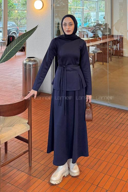 Lamelif Dalgıç İkili Takım Lacivert