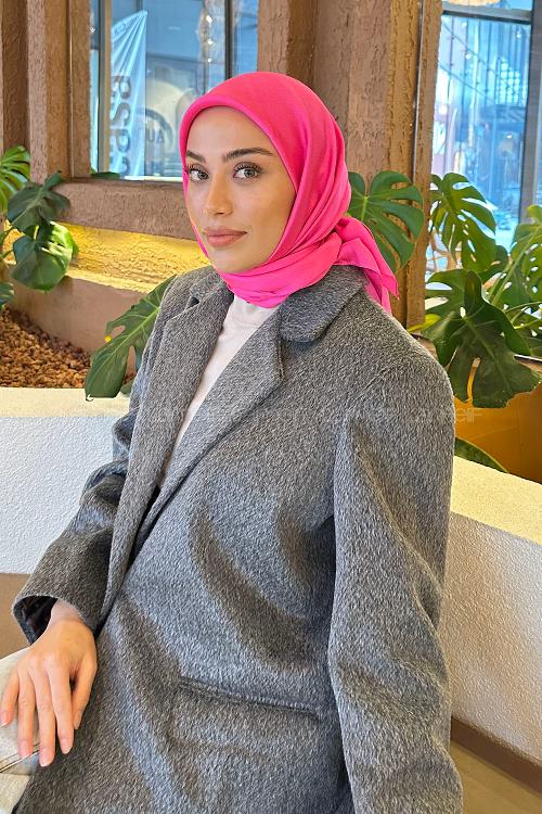 Lamelif Star Eşarp Fuşya