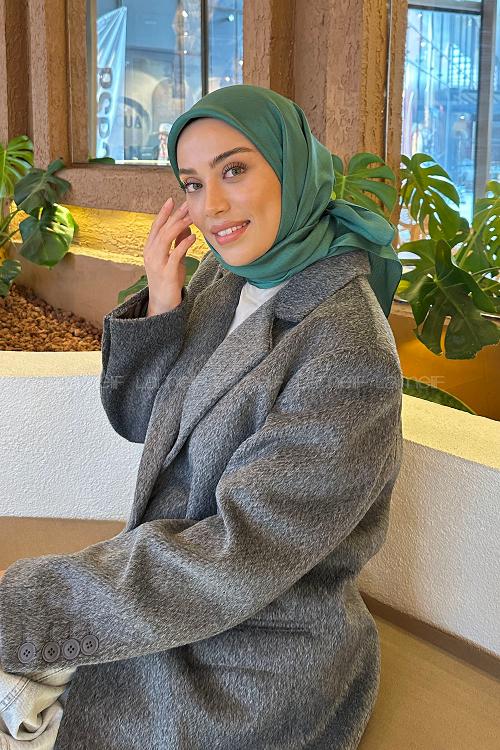 Lamelif Star Eşarp Yeşil