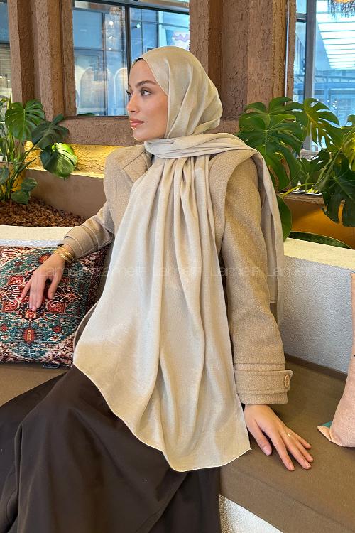 Lamelif Star Şal Bej