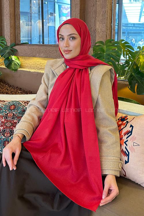 Lamelif Star Şal Kırmızı