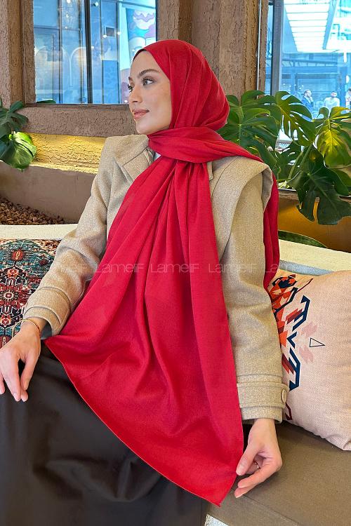 Lamelif Star Şal Kırmızı