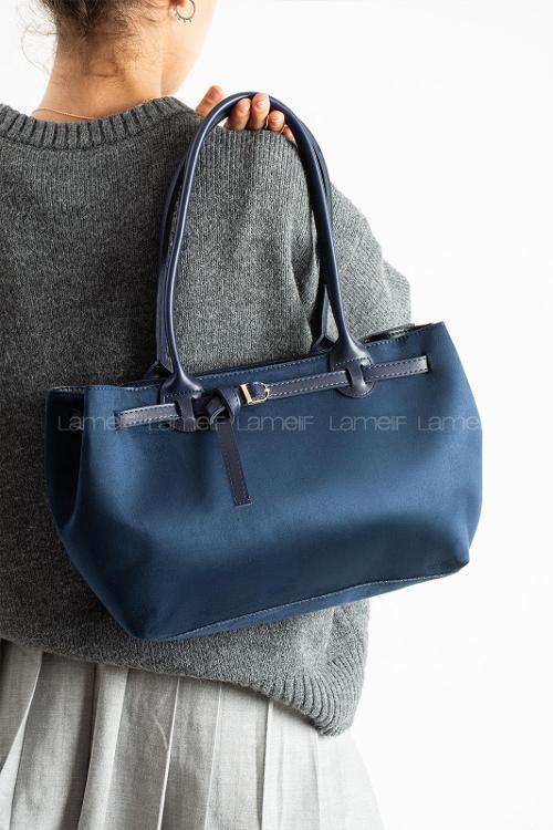 Lamelif Süet Kadın Bunzee Ocean Lacivert