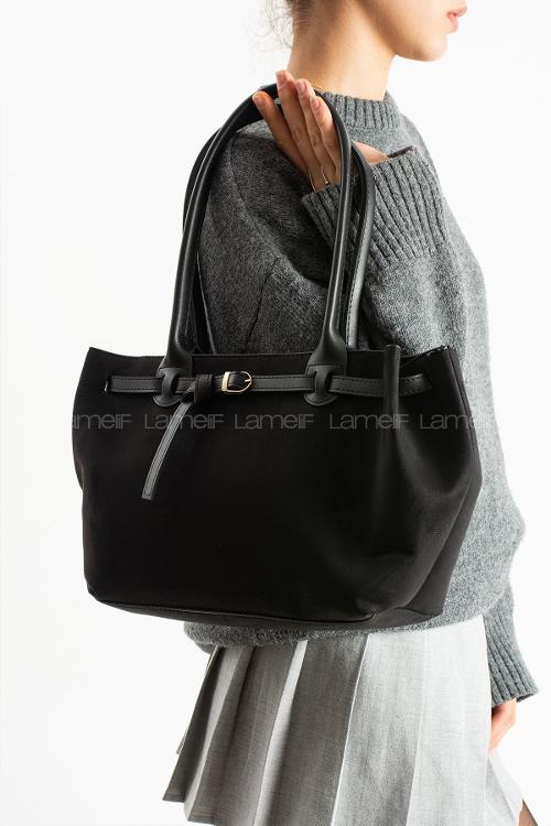 Lamelif Süet Kadın Bunzee Ocean Siyah