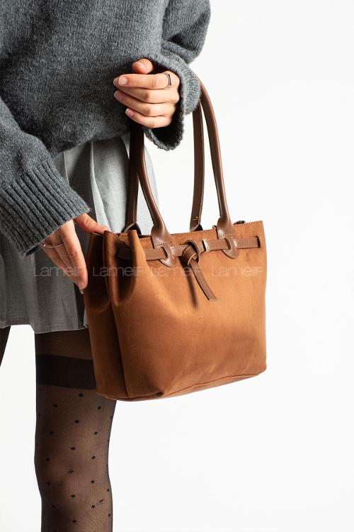 Tan With Suspenders Skin Arm Bag Bag