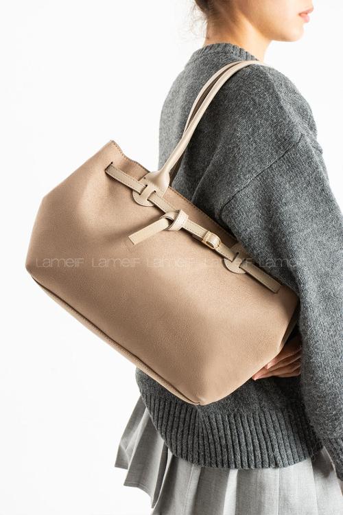 Lamelif Süet Kadın Bunzee Ocean Vizonrengi