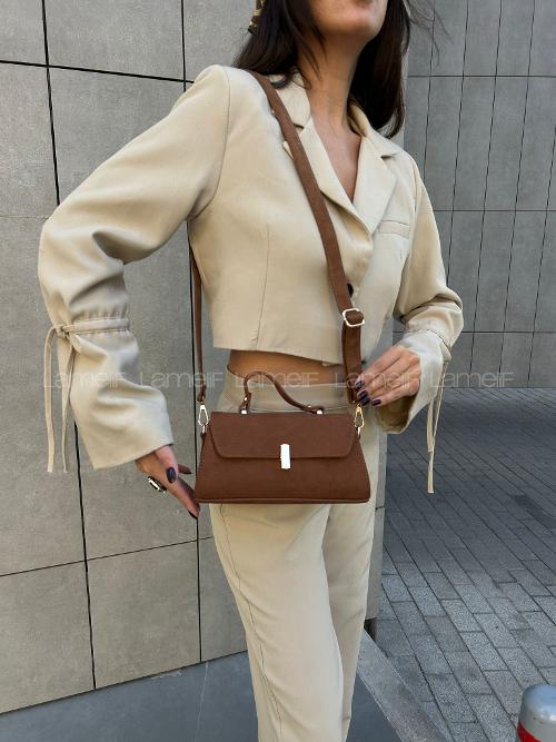 Tan Without Accessories Skin Hand Bag Arm Bag Bag