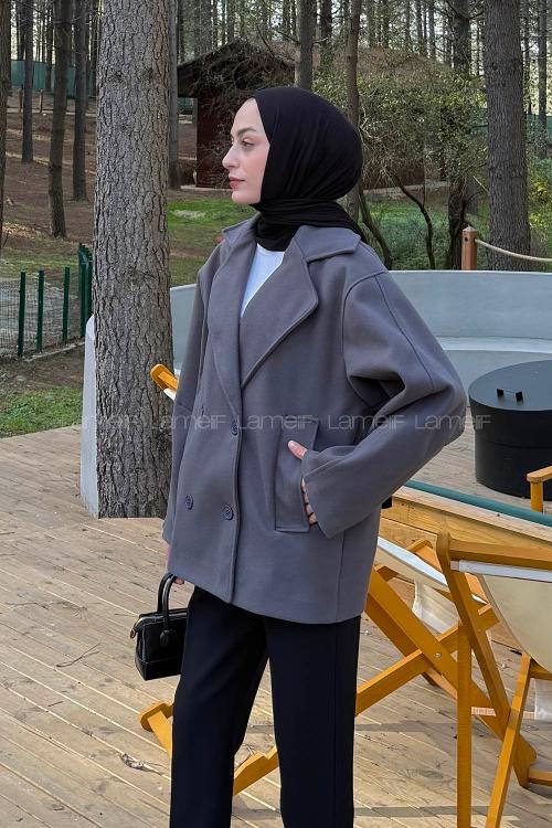 Lamelif Fleto Cep Kaban Antrasit