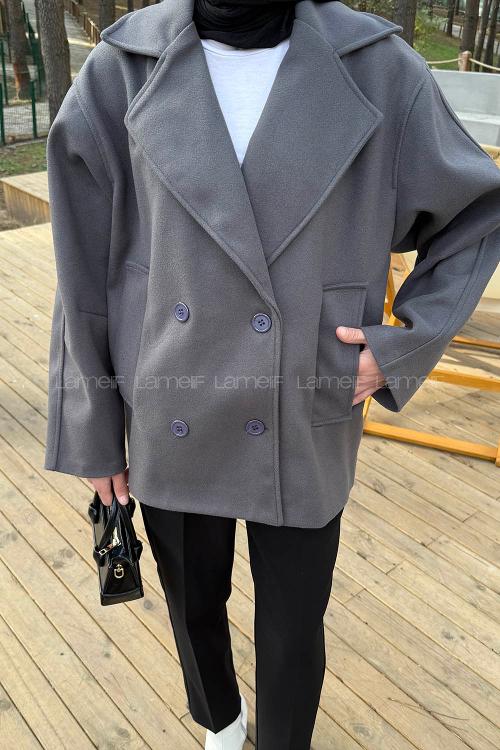 Lamelif Fleto Cep Kaban Antrasit